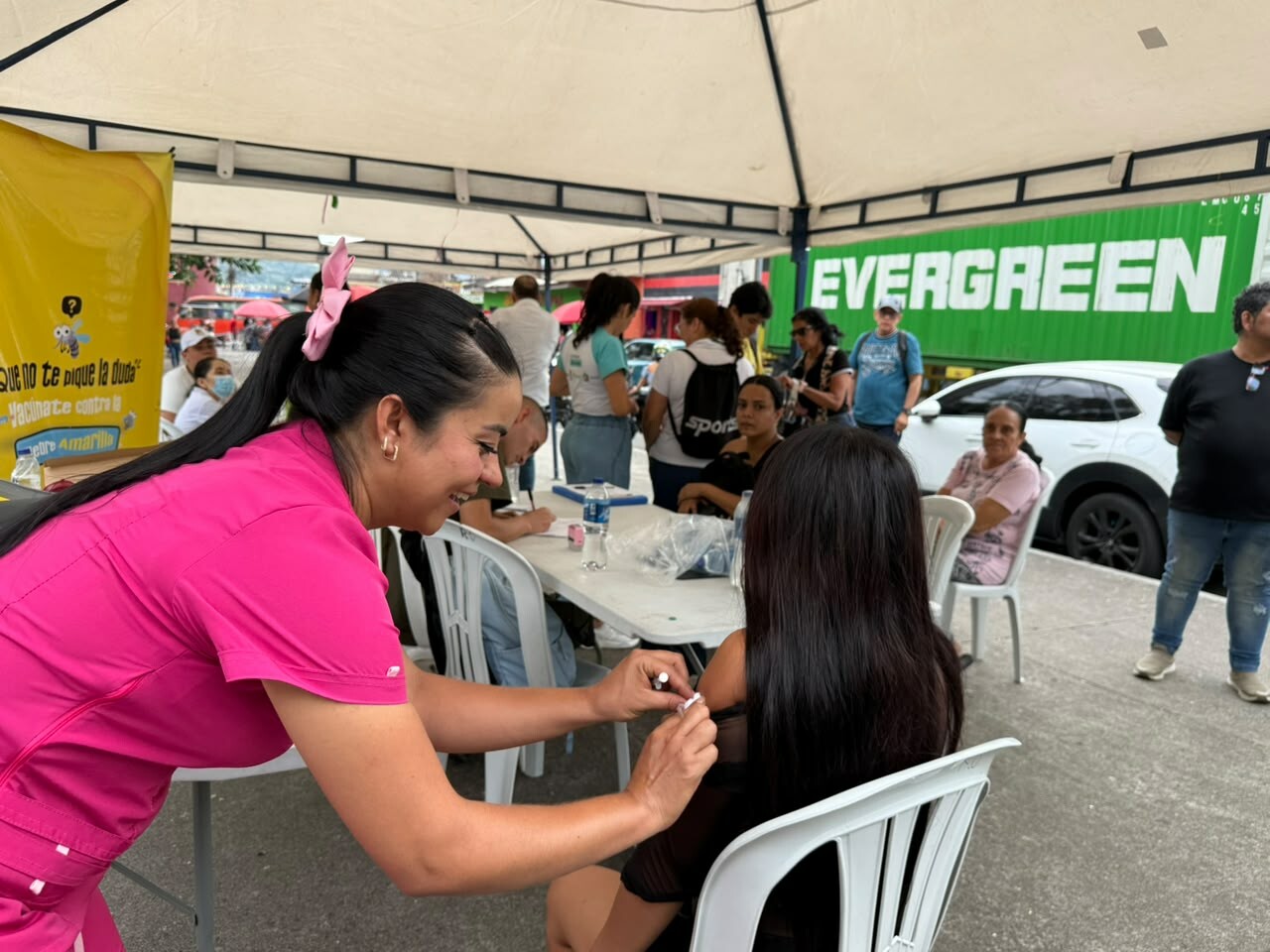 552 personas fueron vacunadas durante jornada nacional en Ibagué
