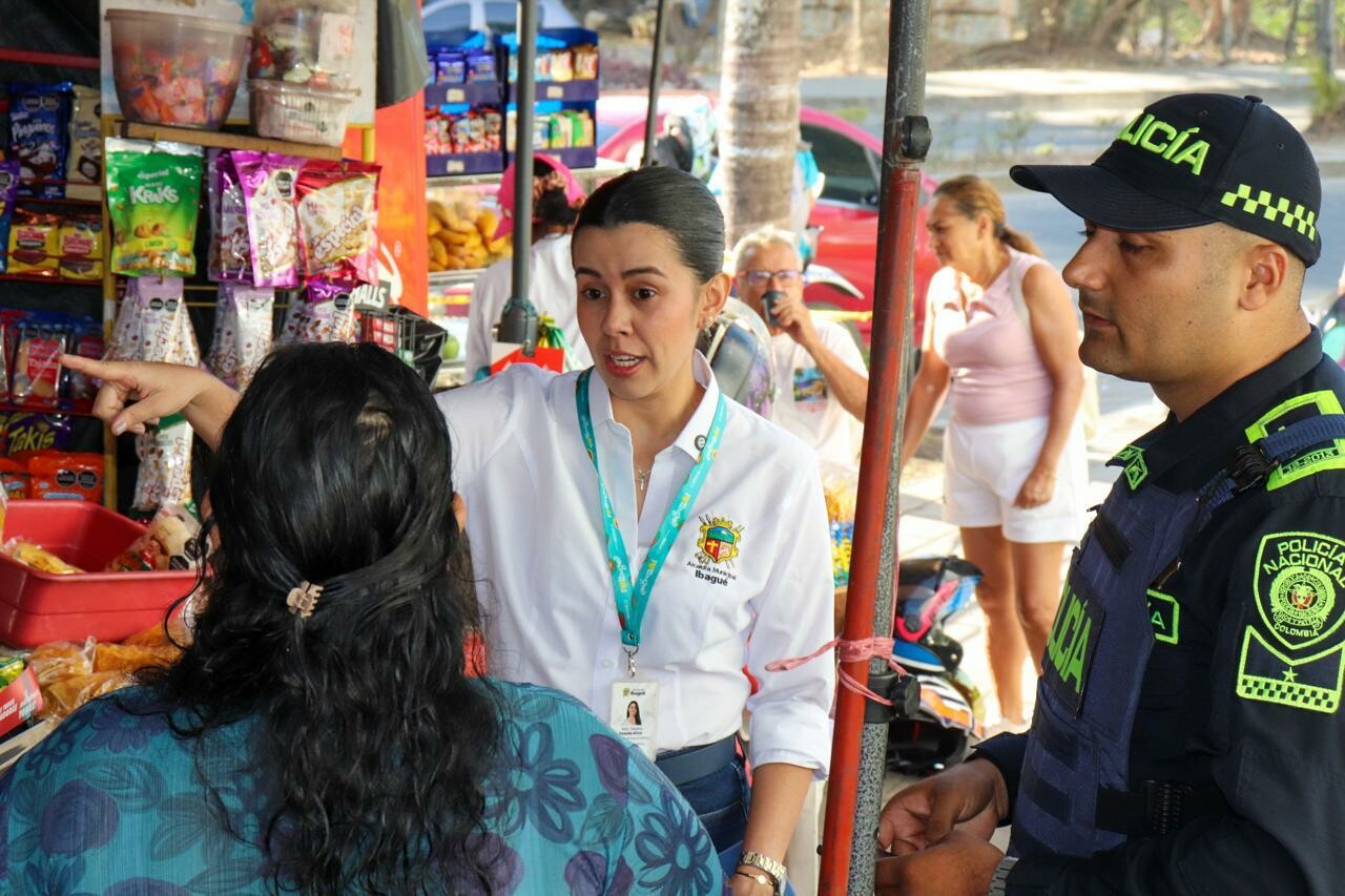 Espacio público en Ibagué entra en discusión con vendedores informales