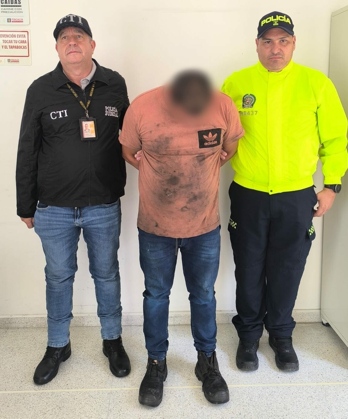 Una orden judicial terminó en captura en el Alto de La Línea