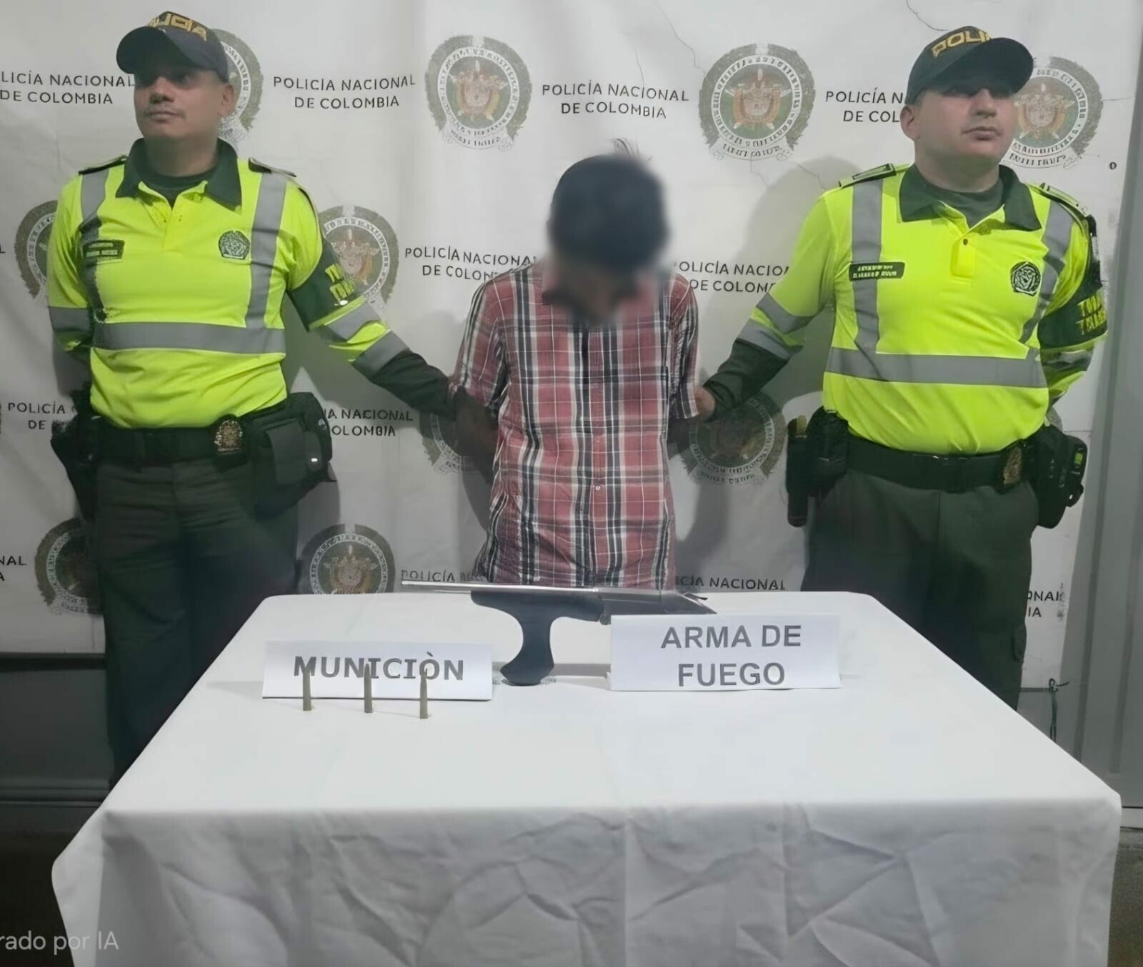 Capturan en Coyaima a joven que llevaba escopeta artesanal y munición