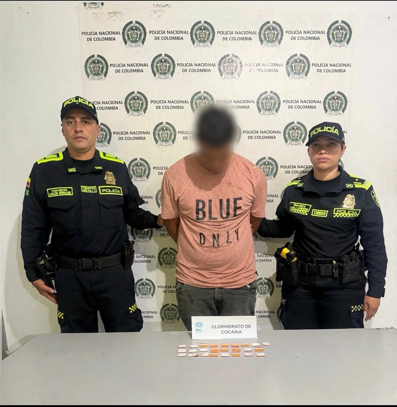 Lo capturaron con cocaína y un antecedente que volvió a aparecer