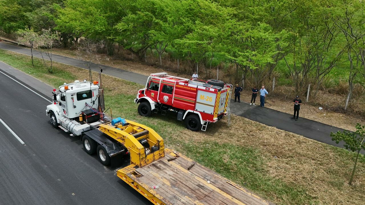 Un nuevo gigante llegó a Ibagué para combatir incendios forestales