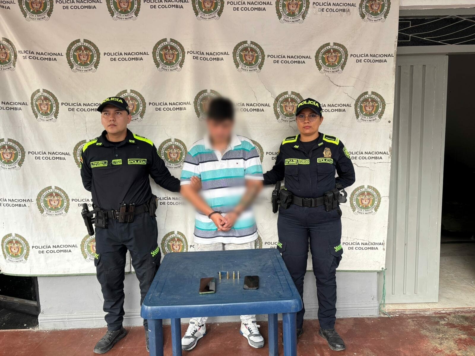 Capturan en Saldaña a joven con cuatro cartuchos y lo investigan por doble homicidio