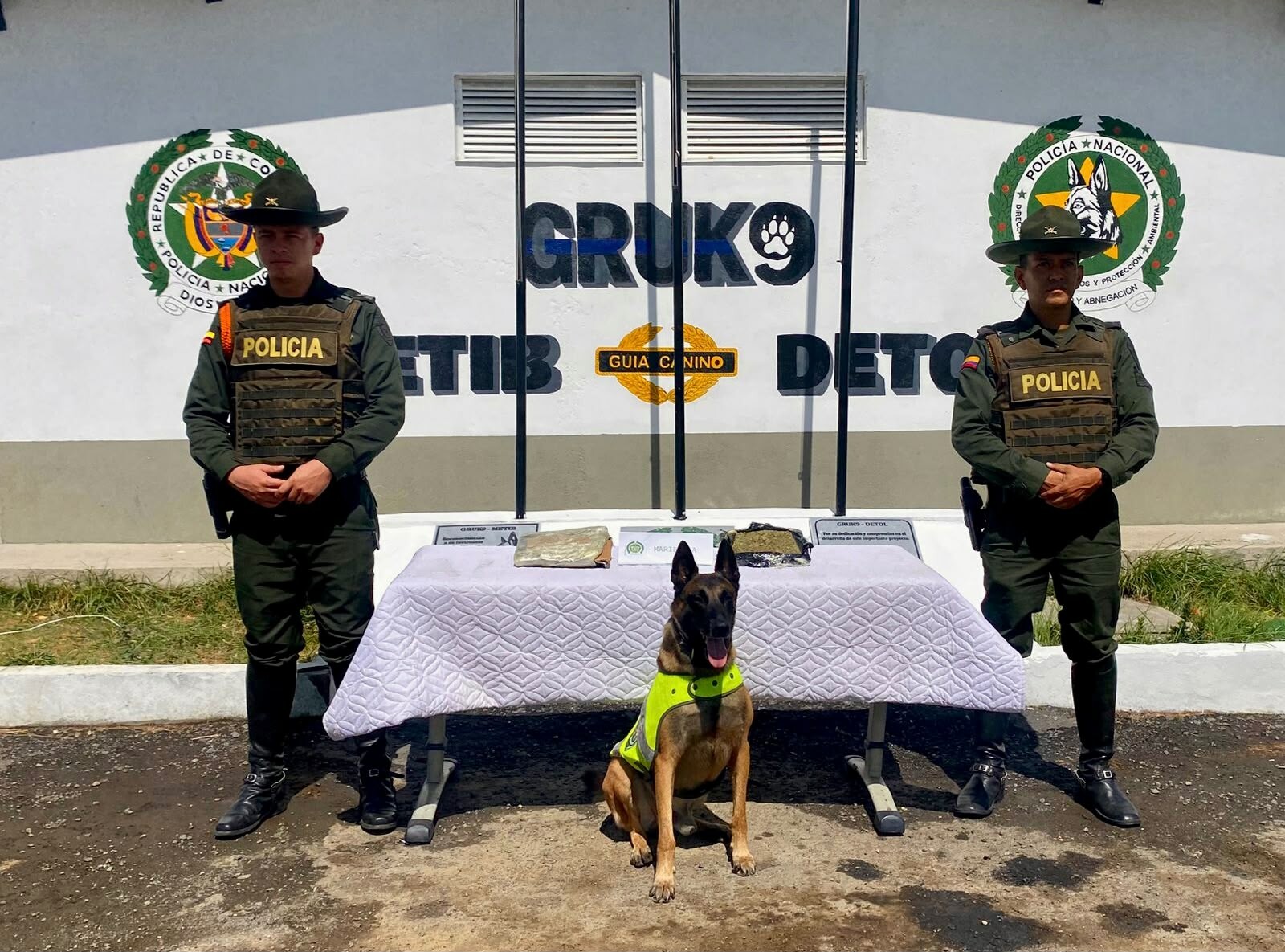 Una encomienda atravesaba Ibagué con marihuana rumbo al sur del país