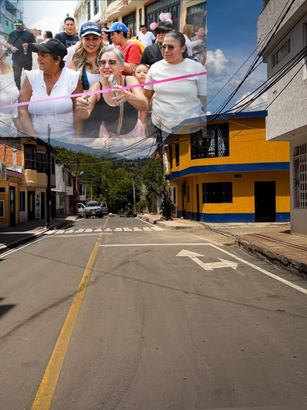 13 cuadras del sur de Ibagué fueron intervenidas con obras viales