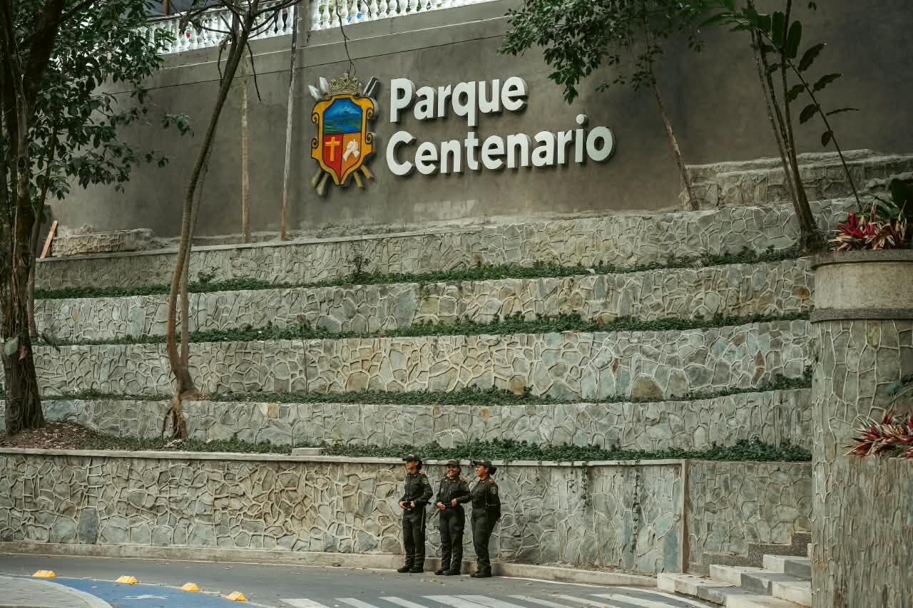 Parque Centenario tendrá vigilancia privada permanente y monitoreo por cámaras