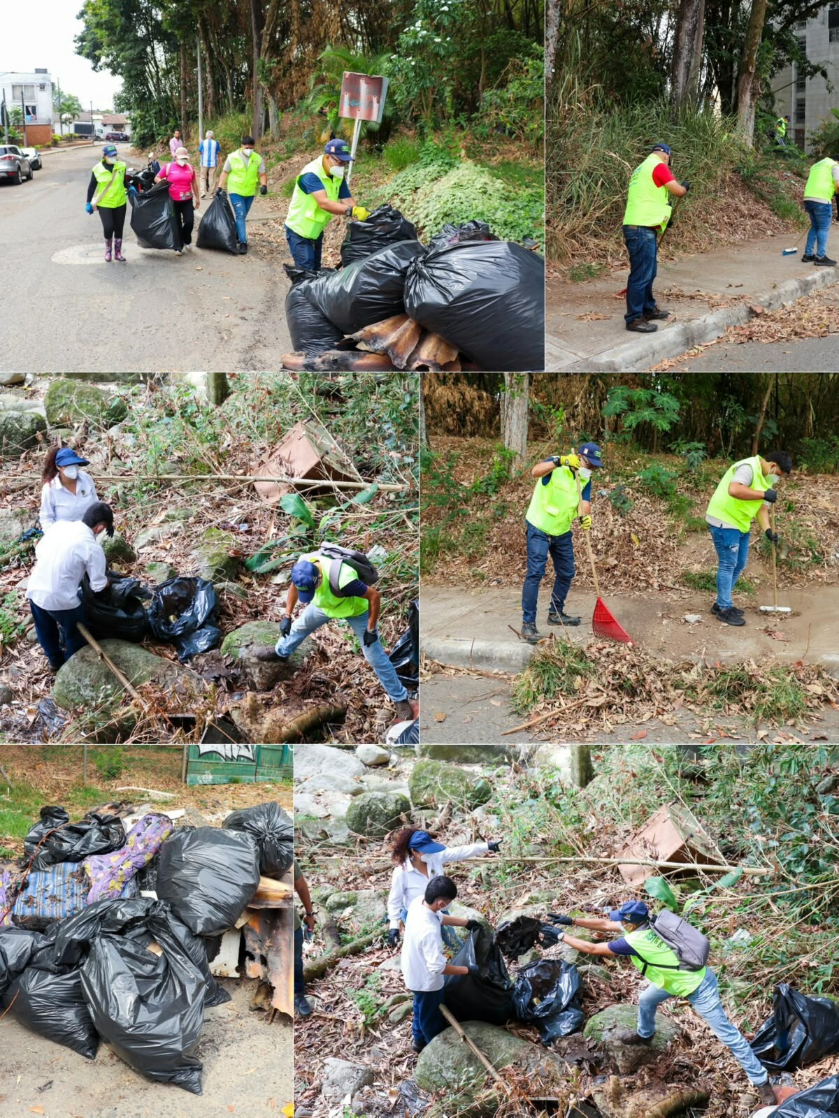 Recuperan la ronda del río Chipalo tras retirar residuos en la calle 77