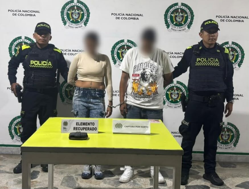 Persecución en el centro de Ibagué terminó con dos mujeres capturadas