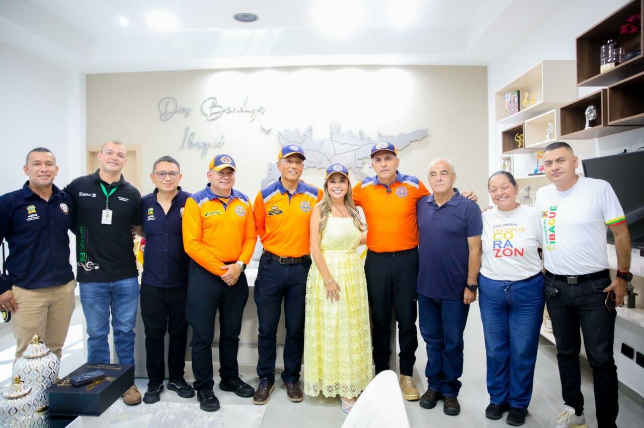 Defensa Civil destaca apoyo de Ibagué tras emergencias nacionales