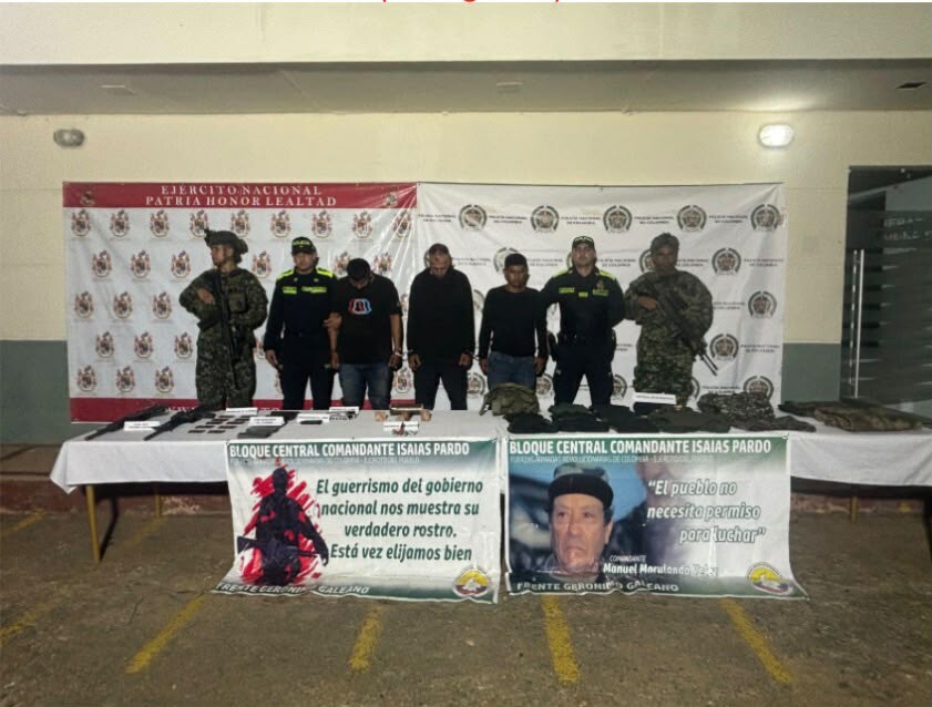 Condenan a tres integrantes de disidencias capturados
