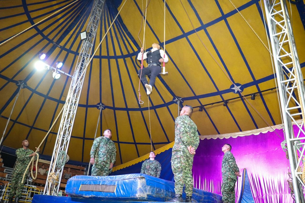 Circo del Ejército aterriza en Ibagué con 15 días de funciones gratis
