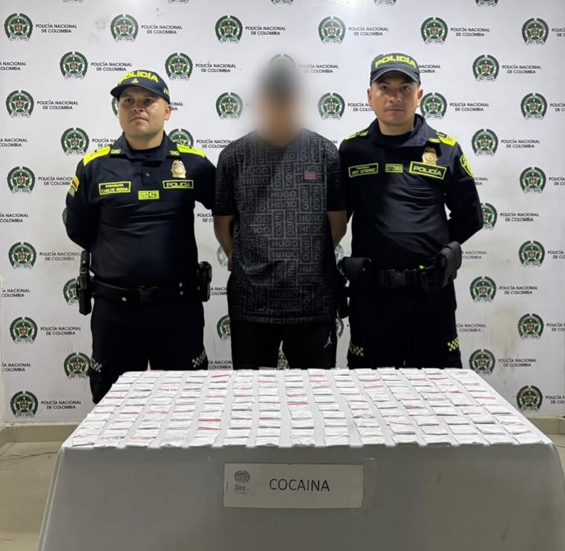 159 dosis de cocaína iban listas para circular