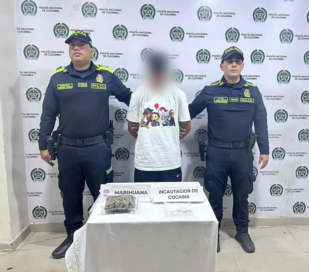 Intentó huir de la Policía y terminó capturado con droga en Ibagué