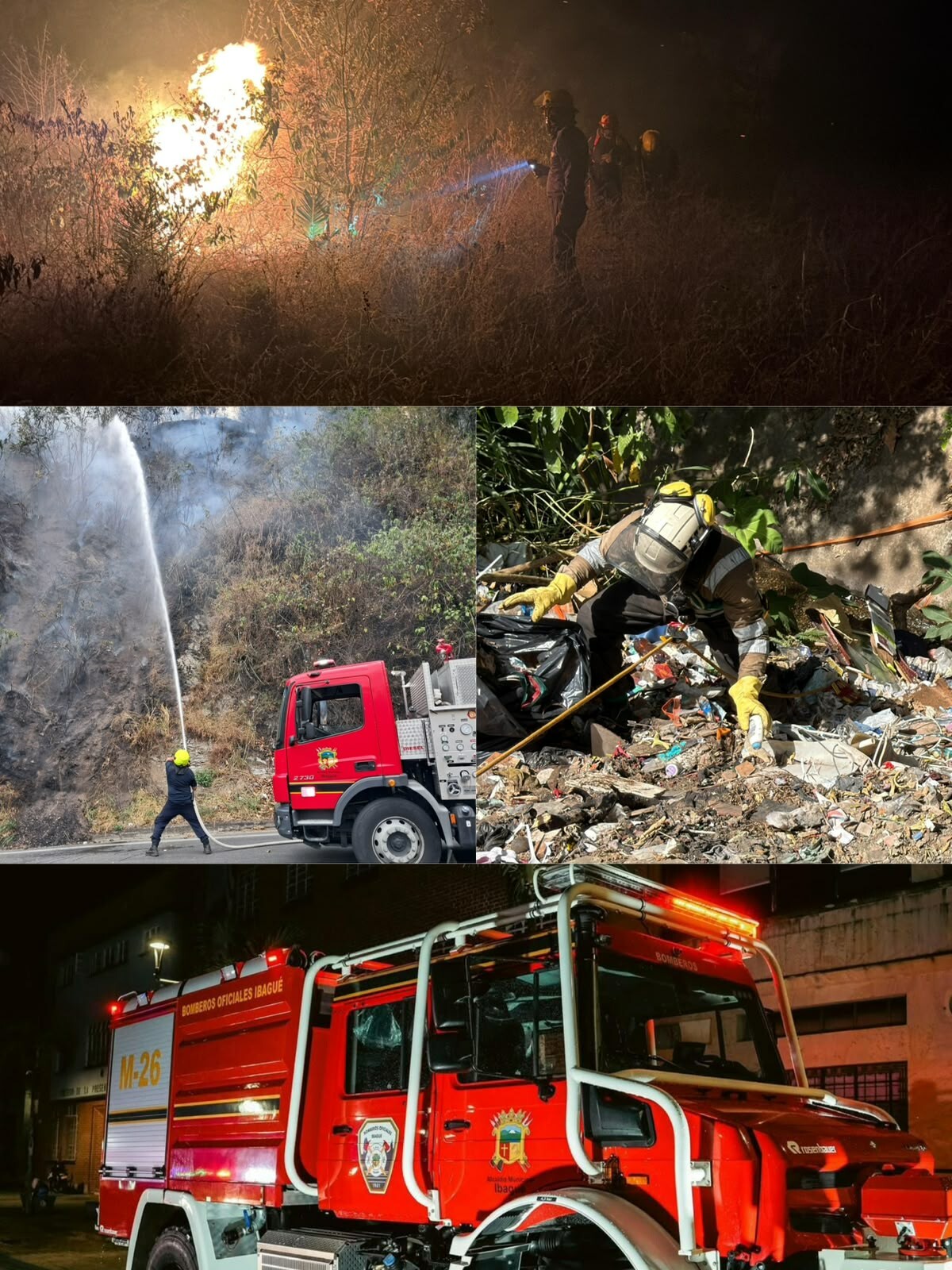 Ibagué supera las 8.000 emergencias atendidas en 1.000 días