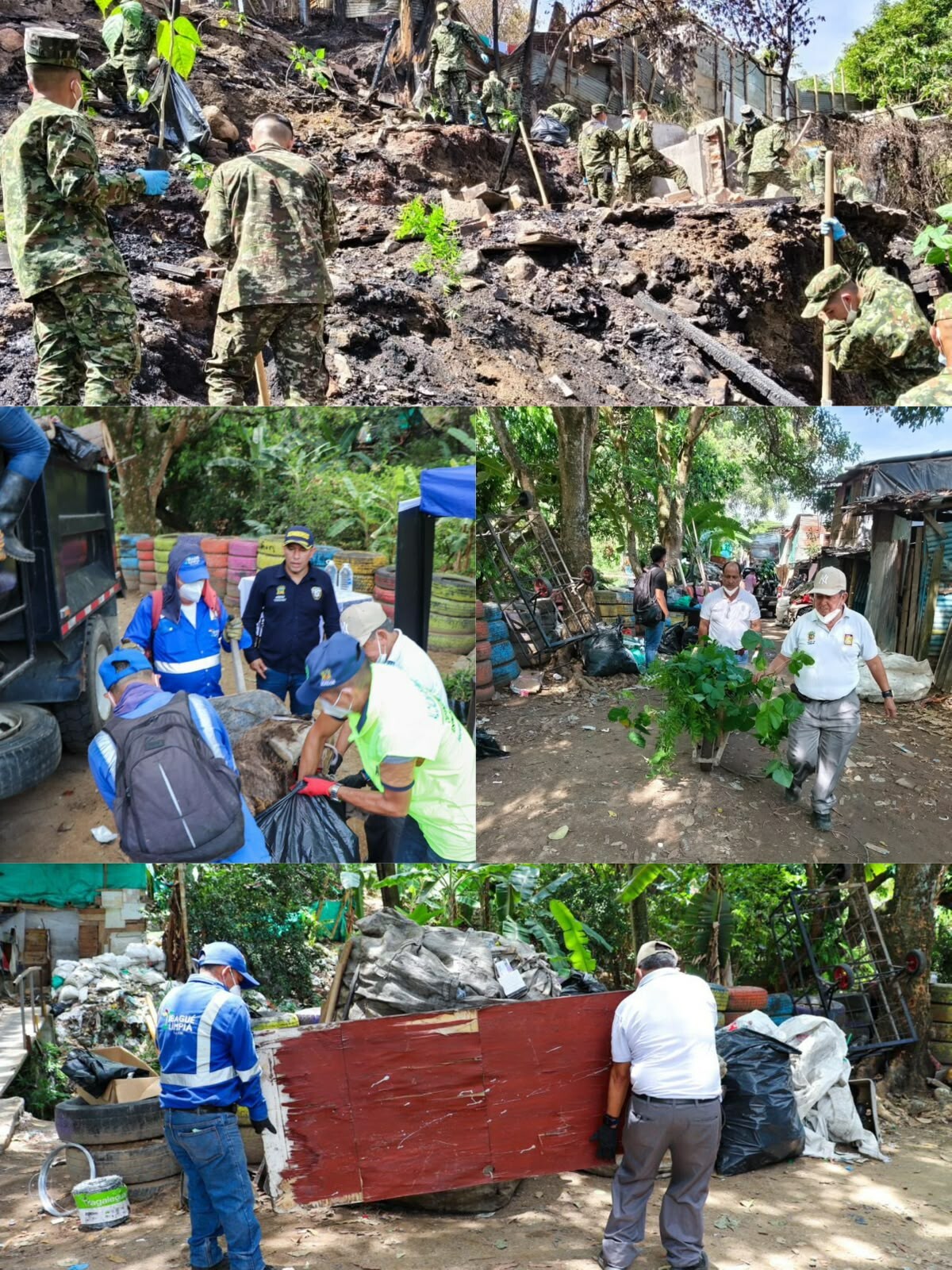 25 toneladas de basura saturaban ronda hídrica del Hato de la Virgen
