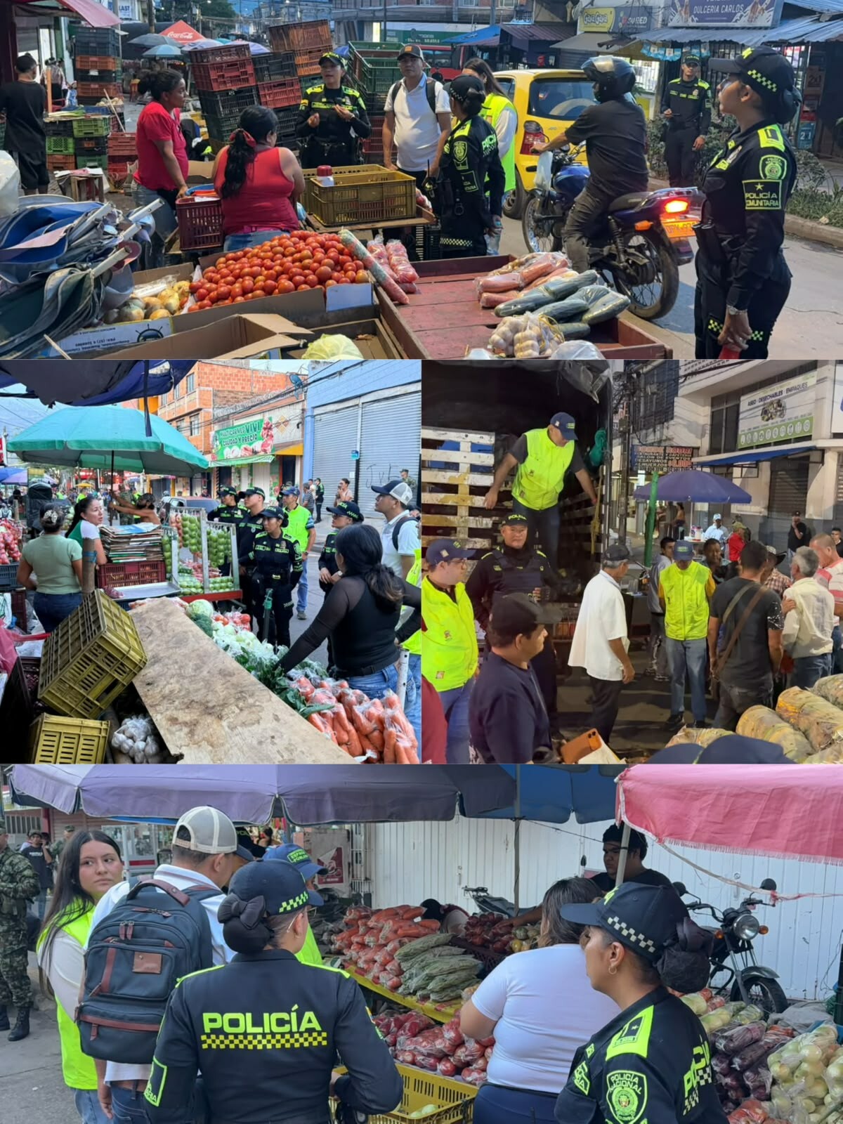 Refuerzan controles en la Plaza de la 21 de Ibagué