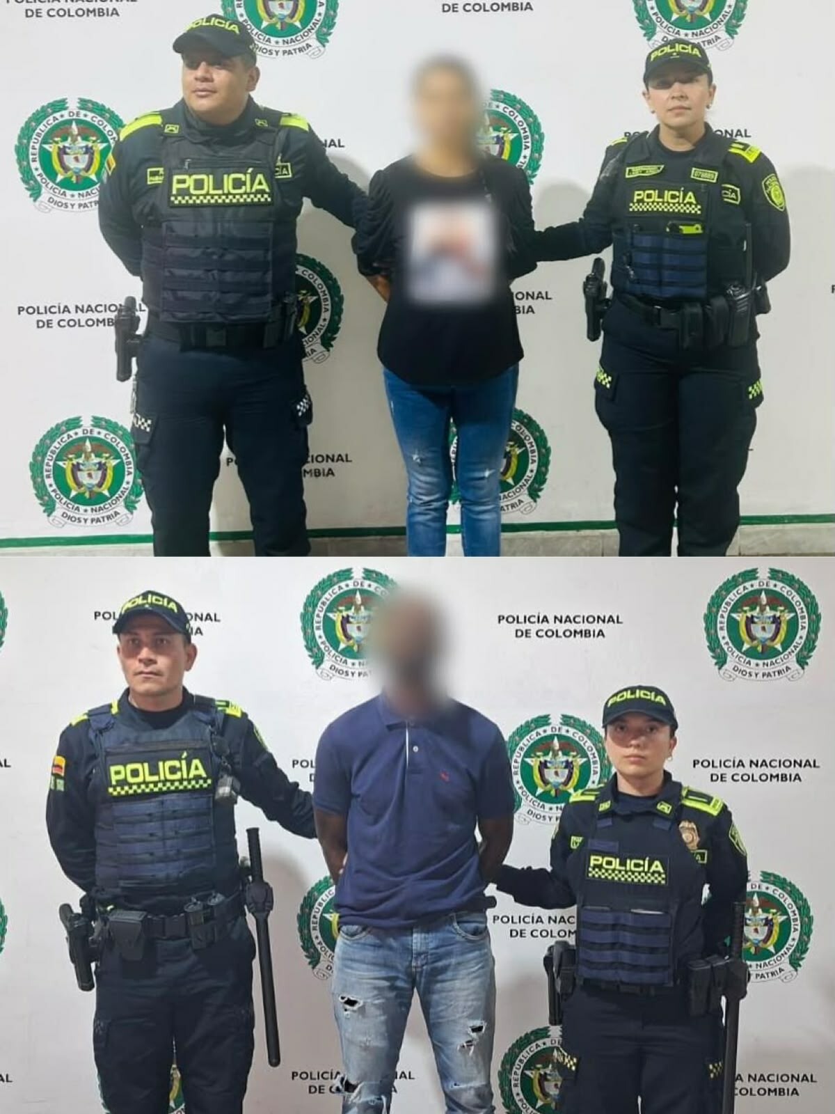 Dos personas buscadas por homicidio cayeron en operativos policiales