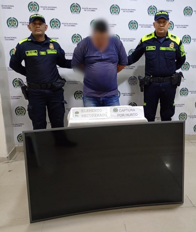 Alias ‘El Gordo’ cayó tras presunto robo a una vivienda en El Salado