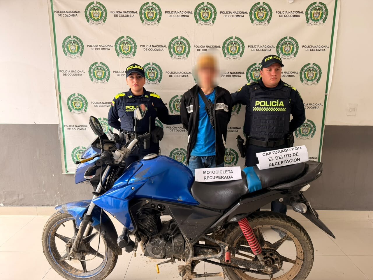 Joven de 19 años fue capturado conduciendo una motocicleta robada en Líbano