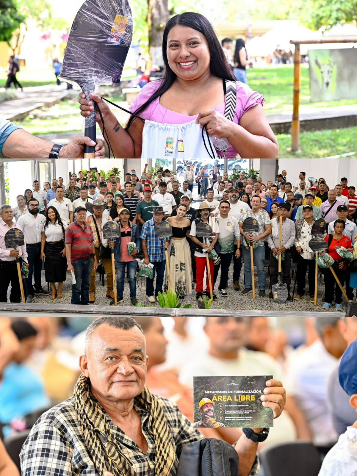 Mineros de Ibagué recibieron más de 100 kits para continuar su oficio
