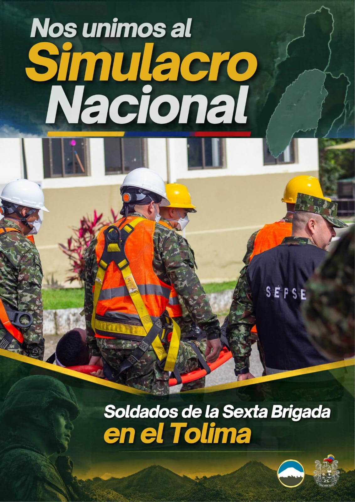 Alerta en Ibagué por activación de alarmas hoy a las 10:00 a.m.