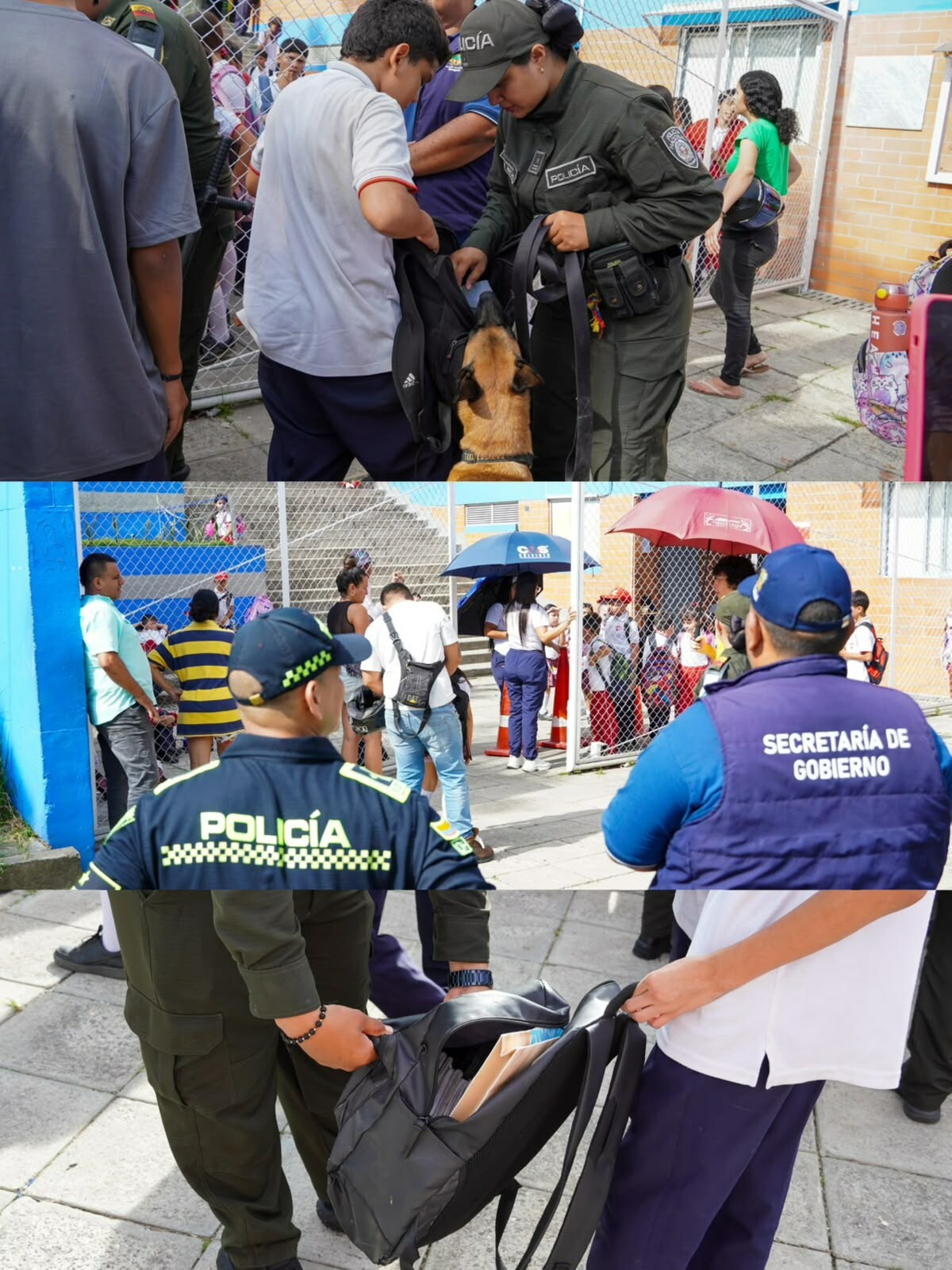 Requisas en colegio de Ibagué ponen la lupa sobre la seguridad escolar