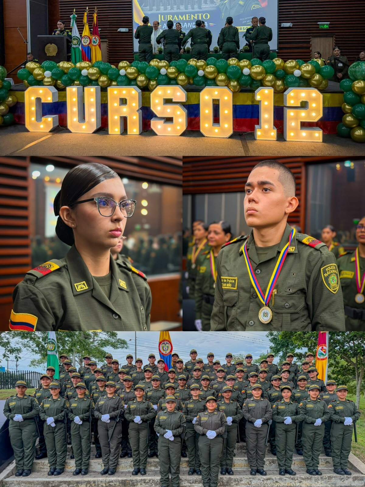 63 nuevos auxiliares de Policía reforzarán la seguridad en el Tolima