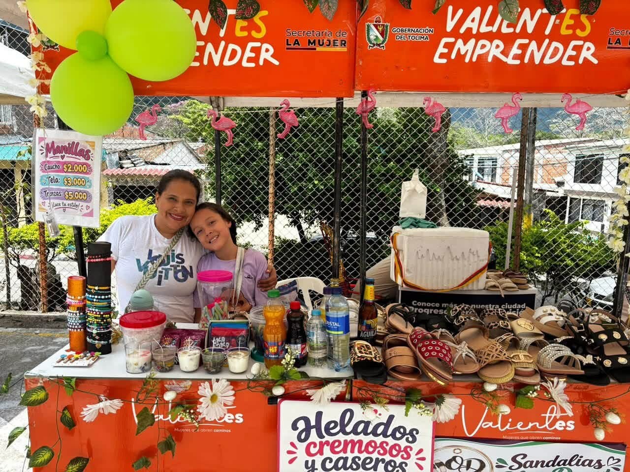 Secretaría de la Mujer del Tolima acompañó la primera feria empresarial de la urbanización San Pablo en Ibagué