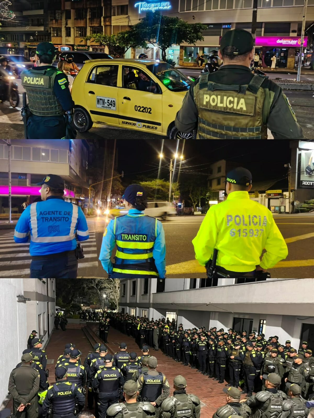 Más de 1.700 policías vigilarán Ibagué durante Halloween por riesgos de seguridad