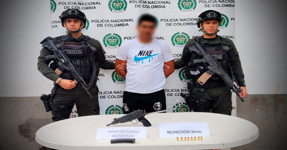 Capturan a un hombre armado y decomisan dos armas en Ataco