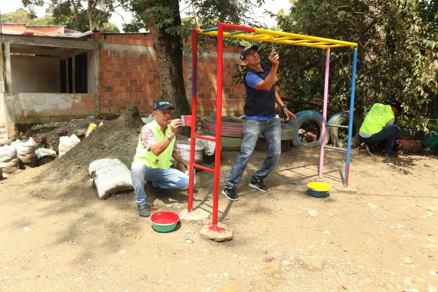Intervienen parque de La Cartagena tras denuncias de deterioro