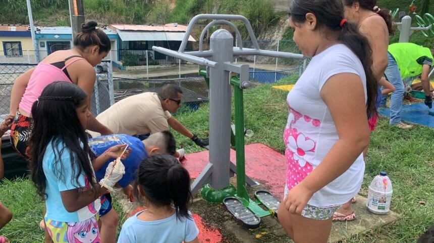 Intervienen parque y zonas de Cerro Gordo por deterioro del espacio público