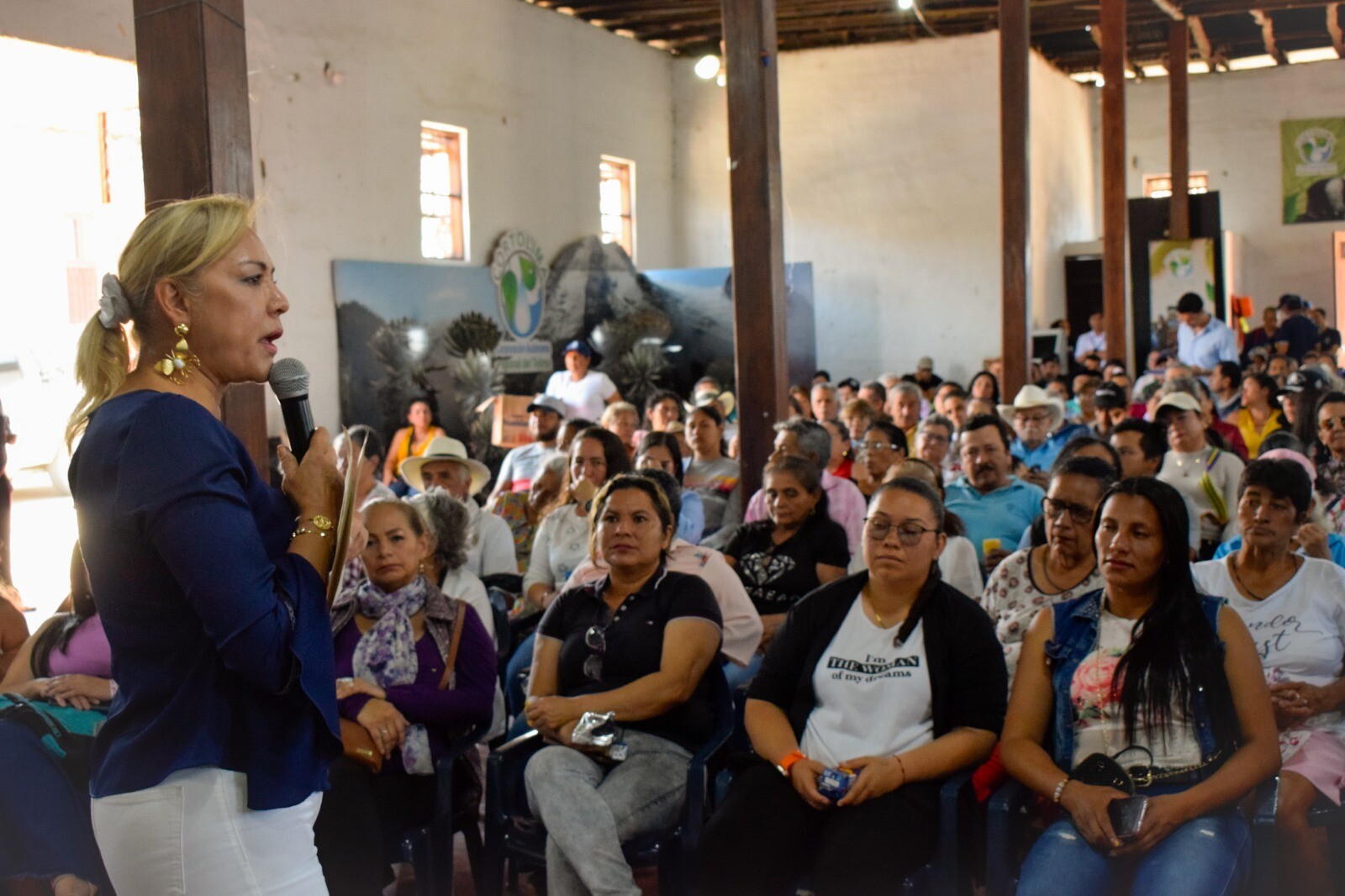 “Estamos presentes en el territorio y traemos inversiones ambientales”: Olga Lucía Alfonso