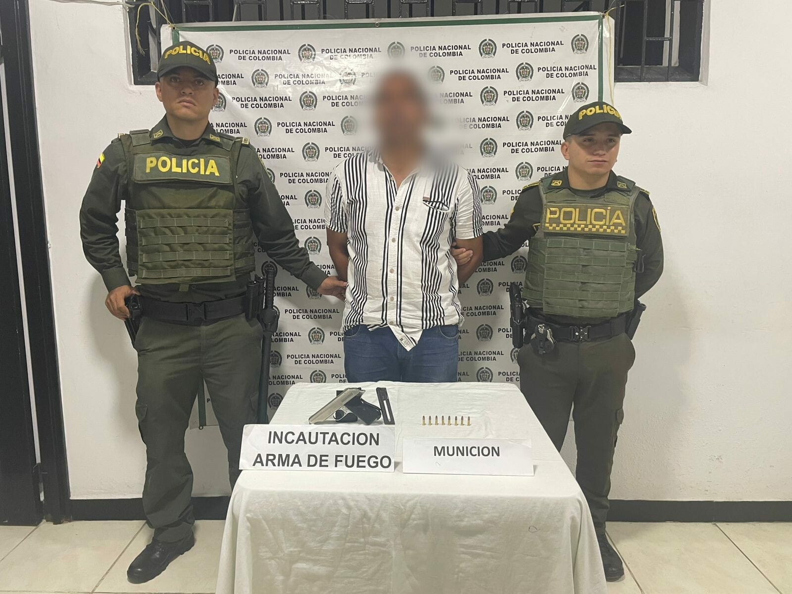 La acción policial evitó posibles delitos de alto impacto en el municipio