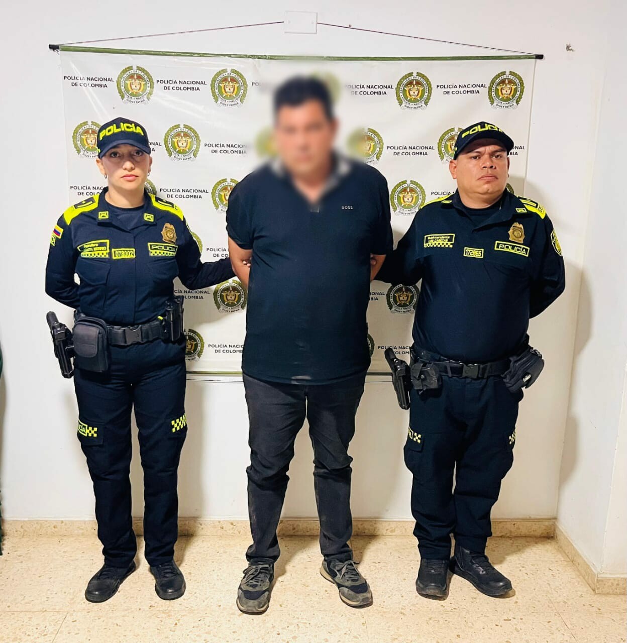 La detención se produjo en San Luis durante labores de control policial
