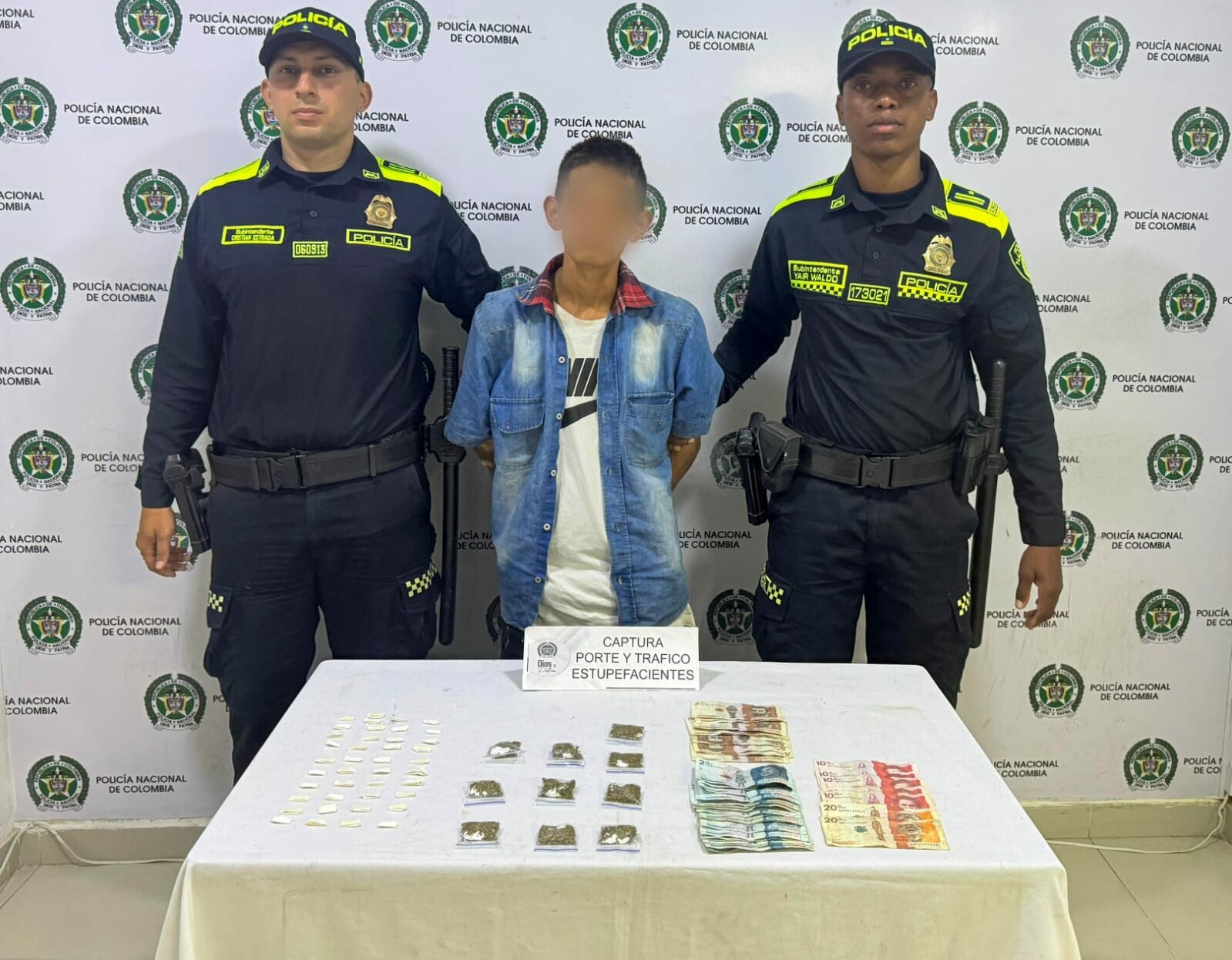 La intervención forma parte de acciones focalizadas contra el microtráfico en la ciudadLa intervención forma parte de acciones focalizadas contra el microtráfico en la ciudad