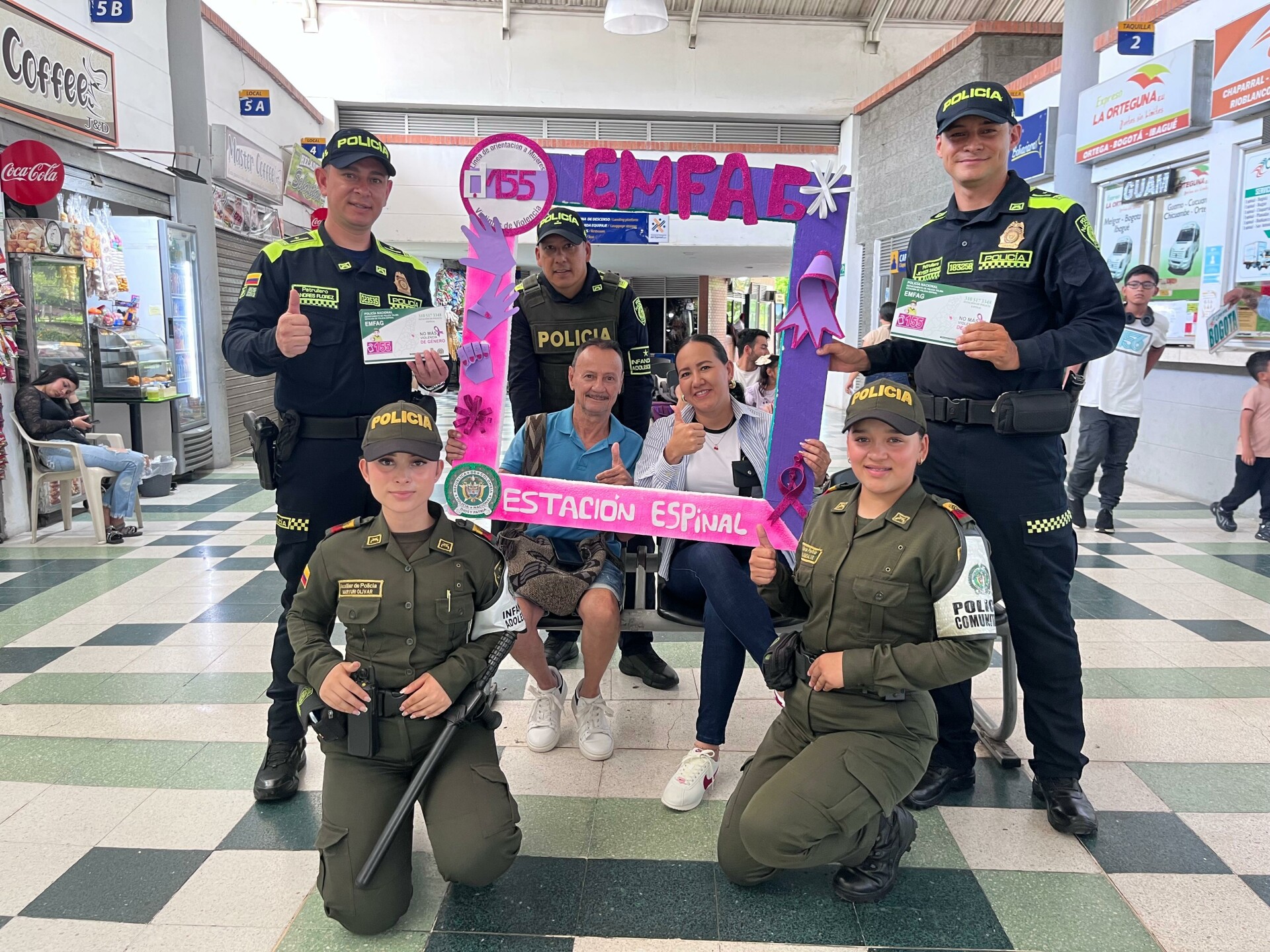 Las actividades buscaron promover la convivencia y la prevención del delito entre la comunidad