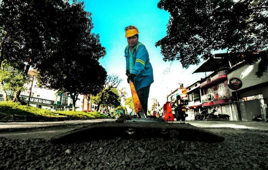 Las obras continúan en diciembre pese a la temporada festiva