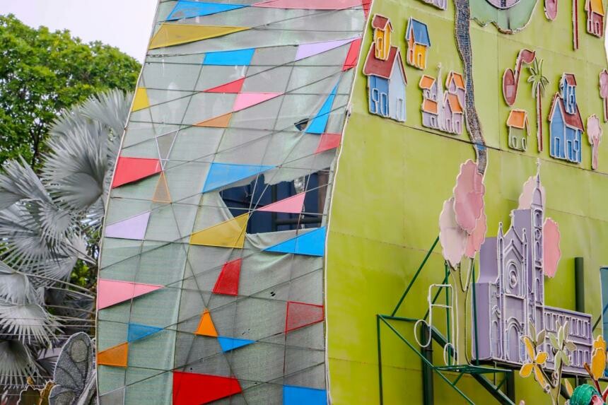 Lluvias dejan daños visibles en el monumento a La Guitarra