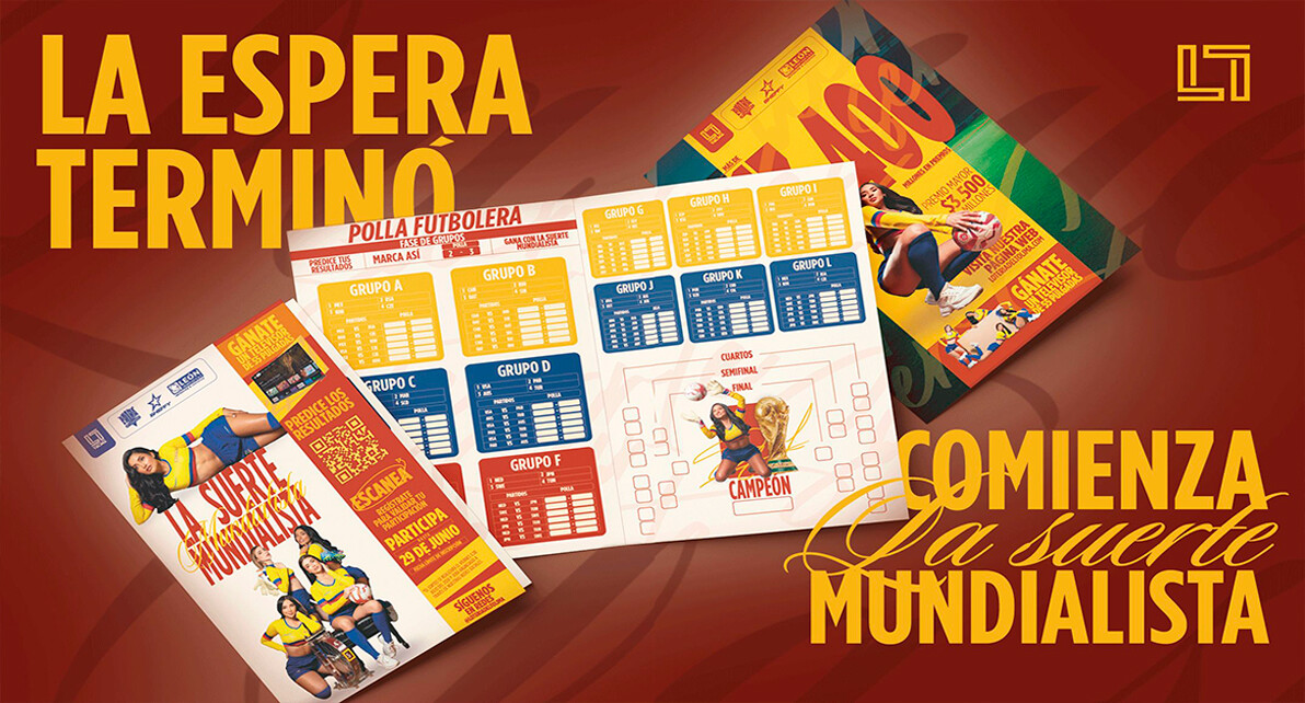 Lotería del Tolima entregará televisor de 55 pulgadas con su nueva "cartilla futbolera"