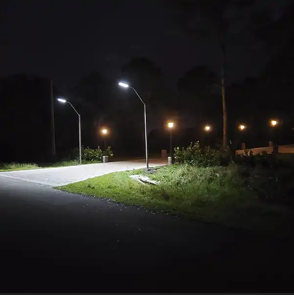 Con luminarias solares se mejoró alumbrado del cementerio central de Ibagué