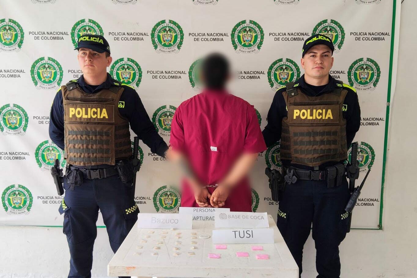 Cae presunto microtraficante con varias dosis de droga en El Líbano