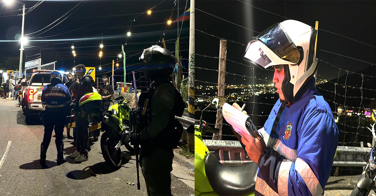 Controles en San Bernardo dejan 15 comparendos y cuatro motos inmovilizadas