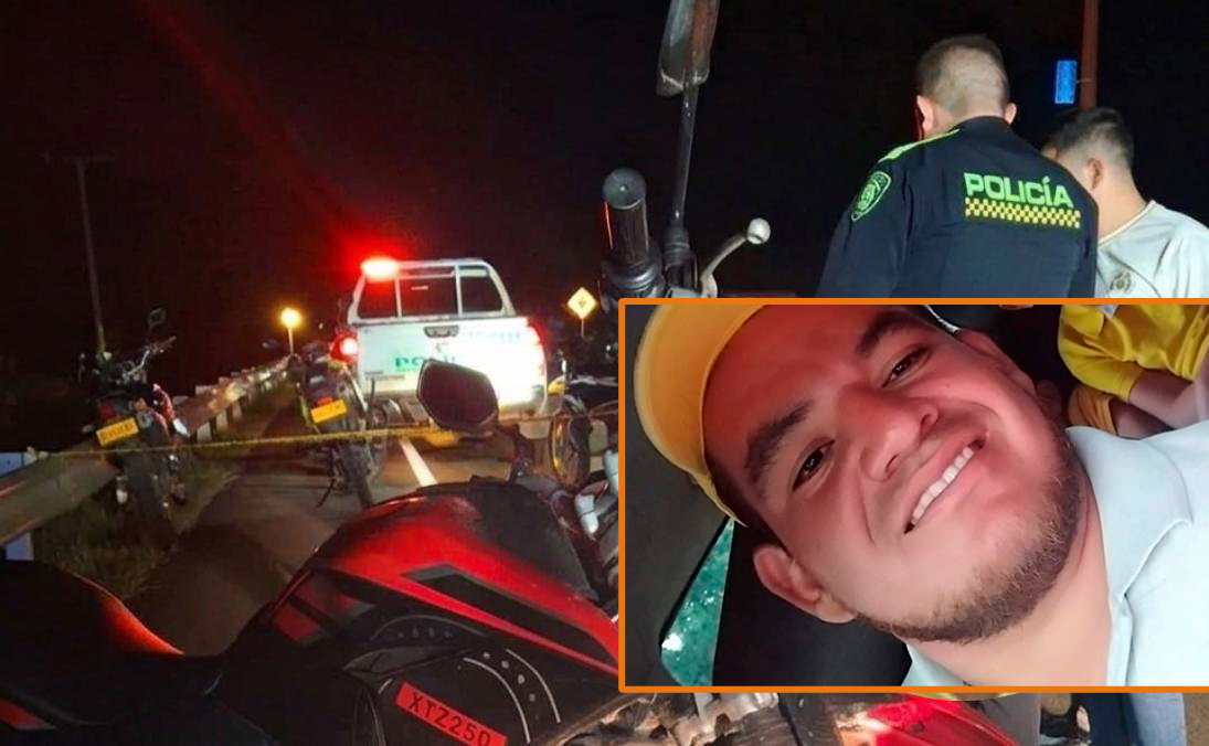 Motociclista aparece muerto en vía Flandes–Espinal con disparos