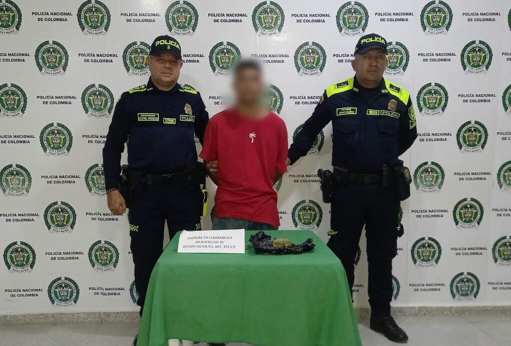 Operativo nocturno deja un capturado por porte de marihuana en Venadillo