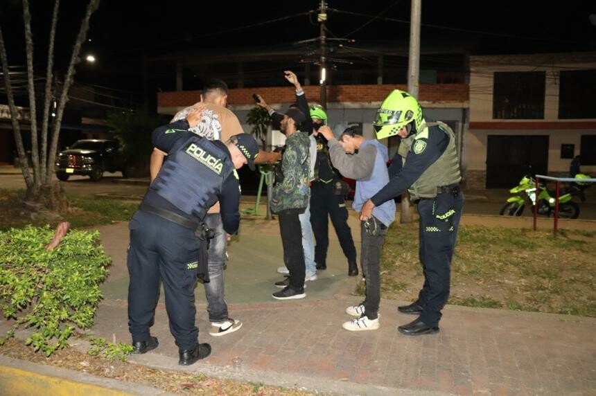 Operativos de seguridad en comunas de Ibagué dejan incautaciones y sanciones