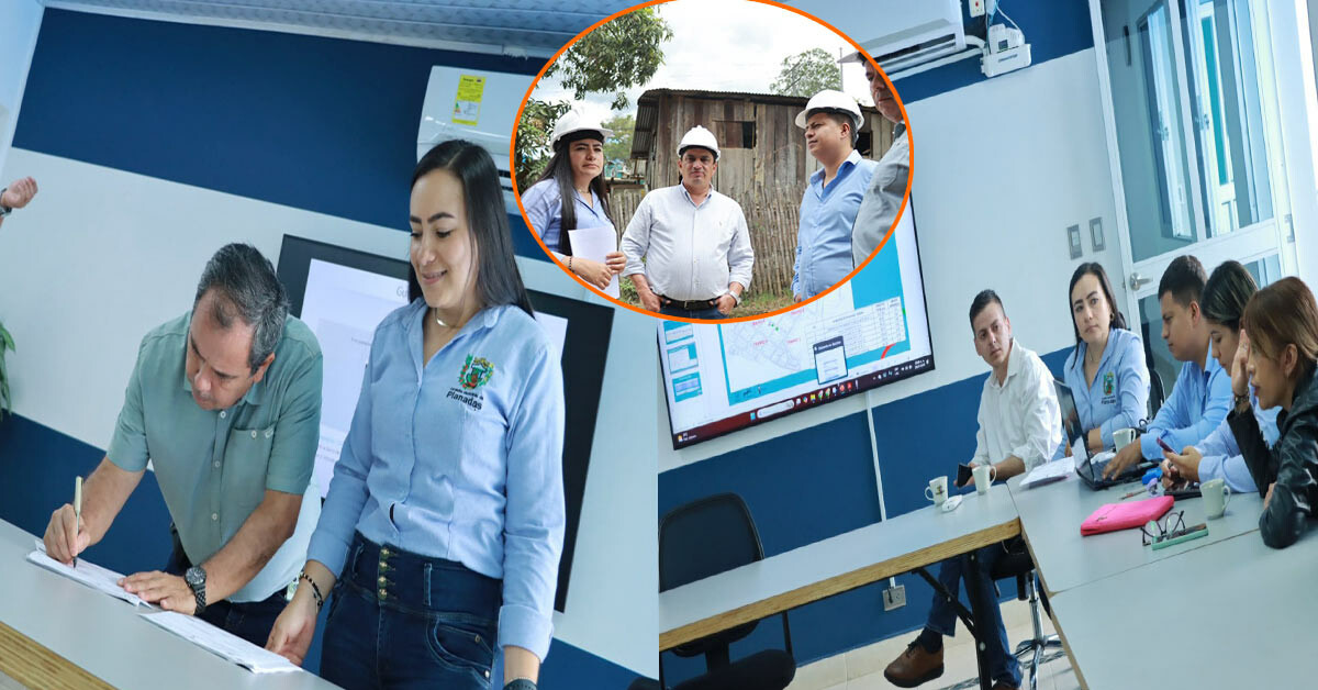 Planadas pavimenta progreso