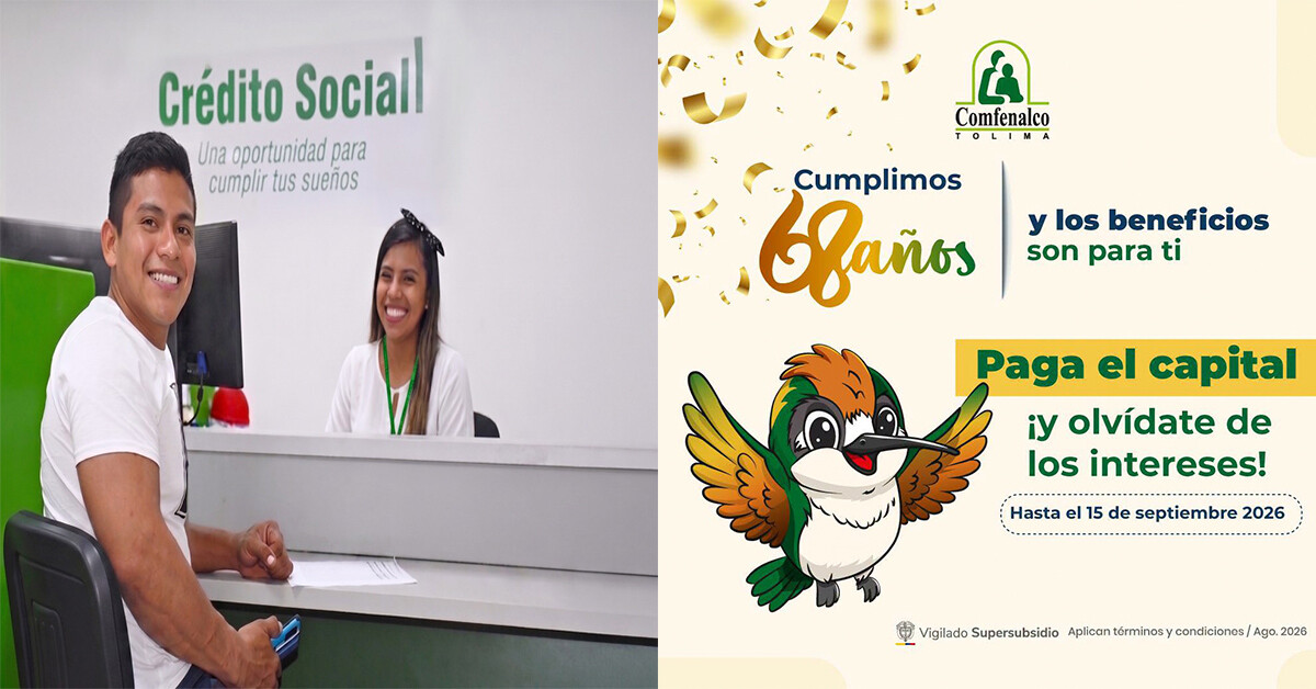 Comfenalco Tolima lanza jornada especial de normalización de cartera para afiliados con créditos en mora