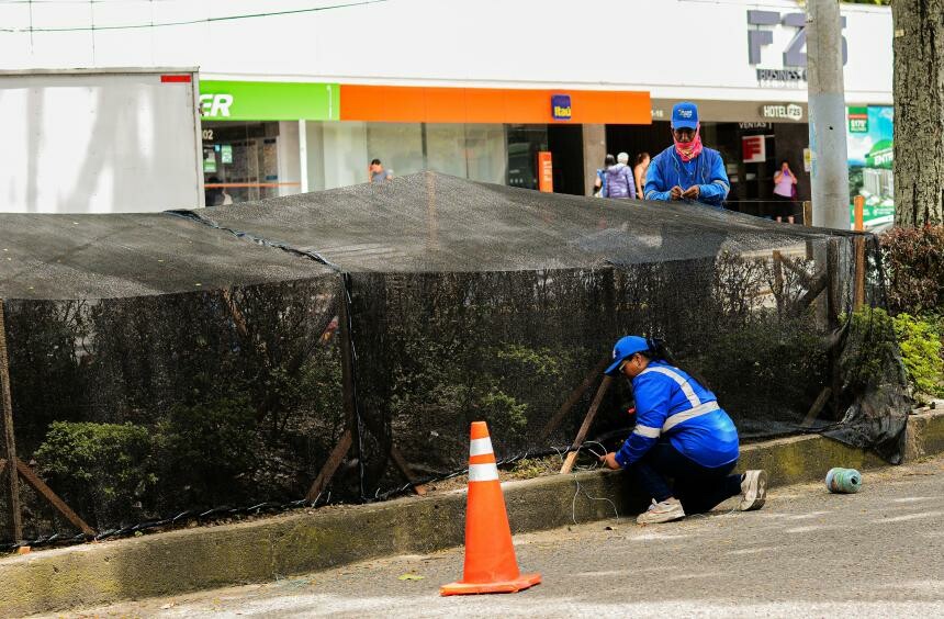 Vandalismo afecta cerramiento ornamental previo a festividades folclóricas