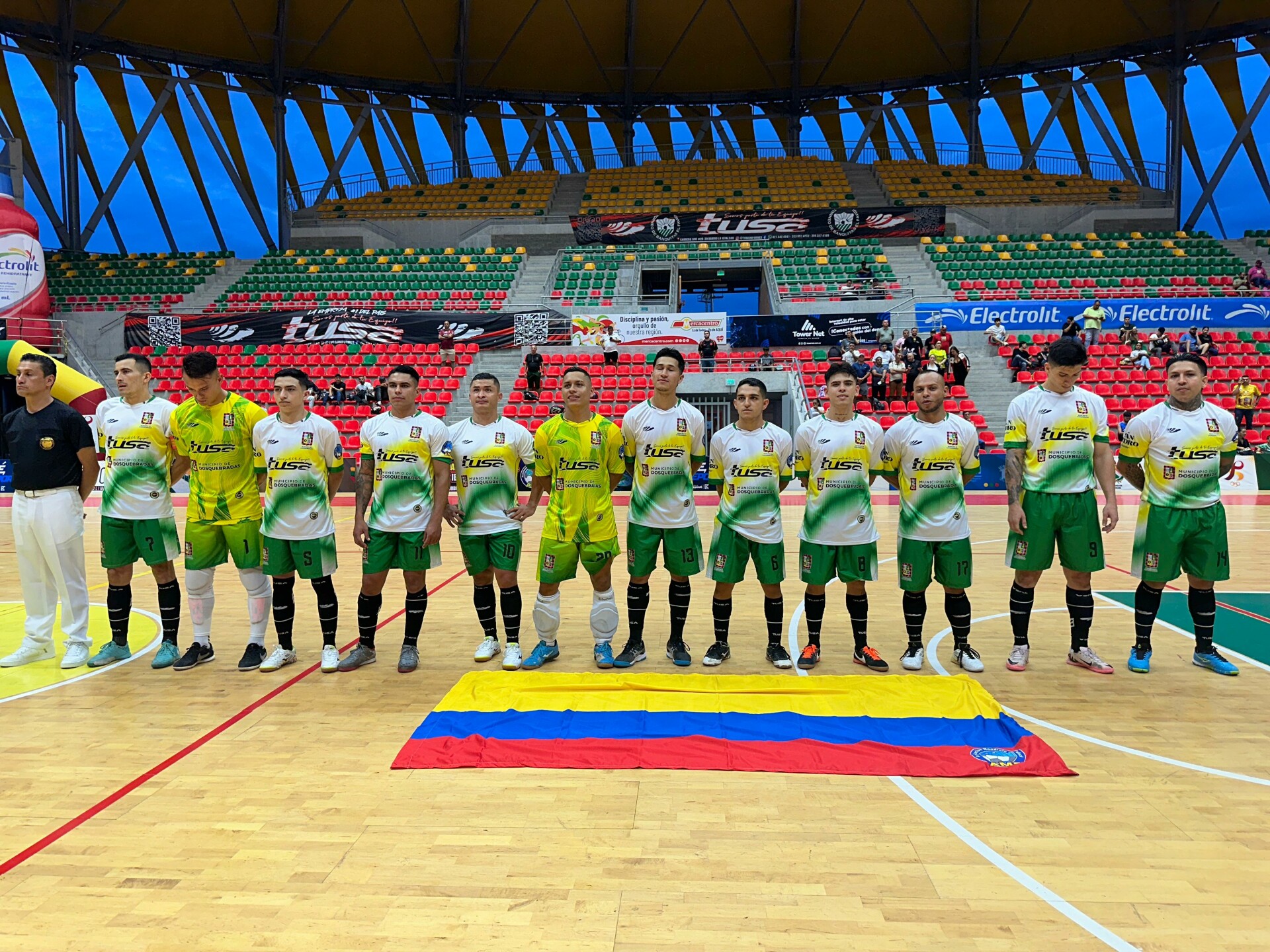 Dos Quebradas pica en punta en el grupo D de la Copa Mundial de Clubes de Fútbol de Salón